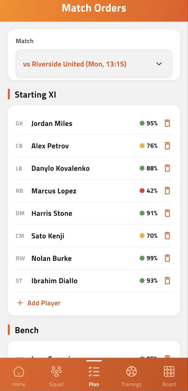 Luckia Coach Match Day Screenshot 5